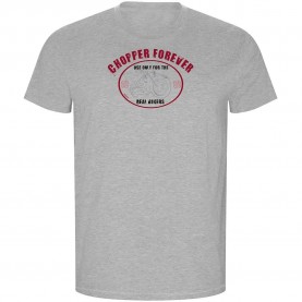 тениска,мъжки,тениски,kruskis,chopper,forever,eco,short,sleeve,t,shirt,heather,grey,(grey)