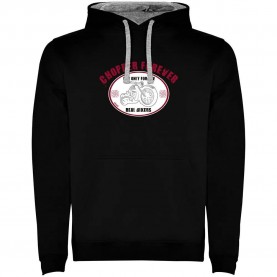 суичър,мъжки,пуловери,kruskis,chopper,forever,two,colour,hoodie,black,grey,(black)