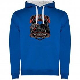 суичър,мъжки,пуловери,kruskis,choppers,motorcycles,two,colour,hoodie,royal,blue,white,(blue)