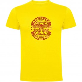 тениска,мъжки,тениски,kruskis,choppers,rider,short,sleeve,t,shirt,yellow