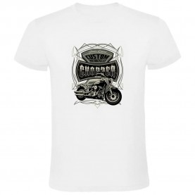 тениска,мъжки,тениски,kruskis,custom,chopper,short,sleeve,t,shirt,white