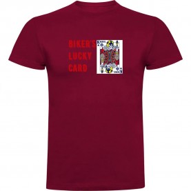 тениска,мъжки,тениски,kruskis,lucky,card,short,sleeve,t,shirt,dark,red,(red)