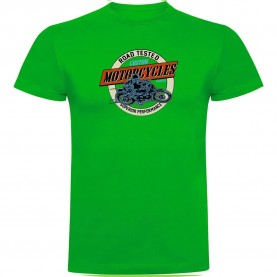 тениска,мъжки,тениски,kruskis,road,motorcycles,short,sleeve,t,shirt,green