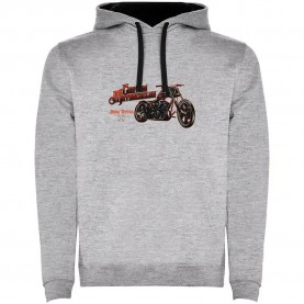 суичър,мъжки,пуловери,kruskis,road,tested,two,colour,hoodie,heather,grey,black,(grey)
