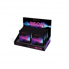 очна,линия,magic,studio,flash,neon,9,colors,eyeshadow,palette,multicolor
