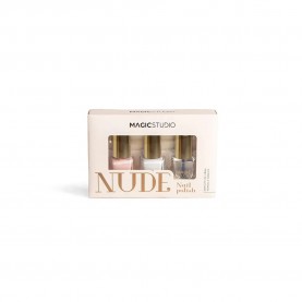 специфични,козметични,продукти,magic,studio,nude,nail,polish,3,units,white