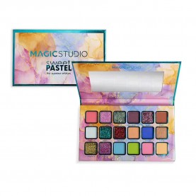 очна,линия,magic,studio,sweet,pastel,special,edition,eyeshadow,palette,multicolor