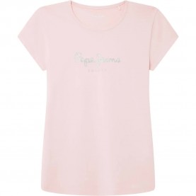тениска,детски,тениски,pepe,jeans,hana,glitter,short,sleeve,t,shirt,rosewood,pink,(pink)