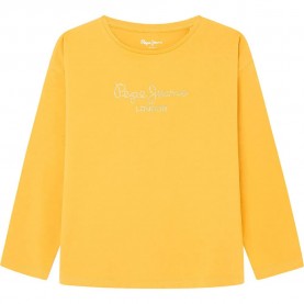 Тениска Pepe jeans Vita long sleeve T-shirt - HoneyYellow (Yellow) тениска,детски,тениски,pepe,jeans,vita,long,sleeve,t,shirt,honeyyellow,(yellow)