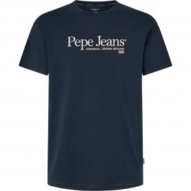 тениска,мъжки,тениски,pepe,jeans,albert,short,sleeve,t,shirt,dulwich,blue,(blue)