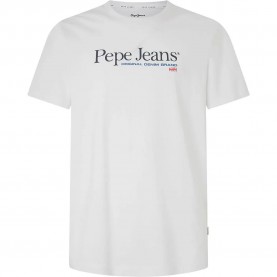 Тениска Pepe jeans Albert short sleeve T-shirt - White (White) тениска,мъжки,тениски,pepe,jeans,albert,short,sleeve,t,shirt,white,(white)