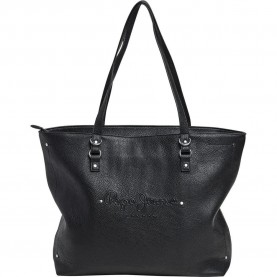 пазарска,чанта,всички,чанти,pepe,jeans,bella,icon,shopper,bag,black