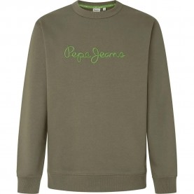 Блуза Pepe jeans New Joe sweatshirt - Green (Safari Green) блуза,мъжки,пуловери,pepe,jeans,new,joe,sweatshirt,green,(safari,green)