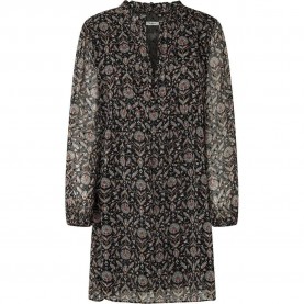 рокля,дамски,поли,и,рокли,pepe,jeans,pomme,long,sleeve,midi,dress,black