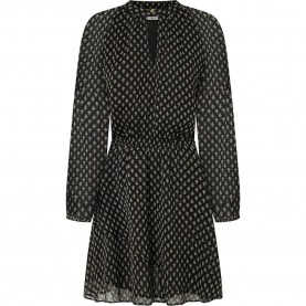 рокля,дамски,поли,и,рокли,pepe,jeans,salina,long,sleeve,midi,dress,earth,brown,(black)