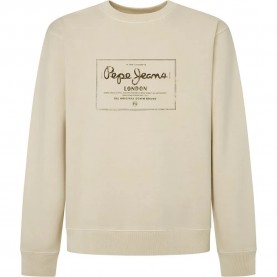 Блуза Pepe jeans Simon sweatshirt - Beige (Off White) блуза,мъжки,пуловери,pepe,jeans,simon,sweatshirt,beige,(off,white)