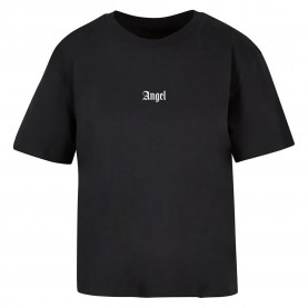 тениска,дамски,тениски,miss,tee,angel,wings,short,sleeve,t,shirt,black