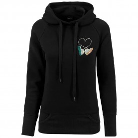 суичър,дамски,блузи,miss,tee,kicks,love,emb,hoodie,black,(black)
