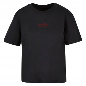 тениска,дамски,тениски,miss,tee,love,is,blind,love,is,cruel,short,sleeve,t,shirt,black