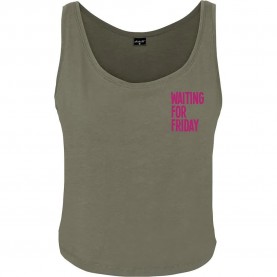 тениска,дамски,тениски,miss,tee,waiting,for,friday,box,sleeveless,t,shirt,olive,(green)