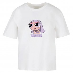 тениска,дамски,тениски,miss,tee,whatever,short,sleeve,t,shirt,white