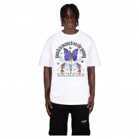 юношеска,тениска,мъжки,тениски,lost,youth,butterfly,short,sleeve,t,shirt,white,(white)