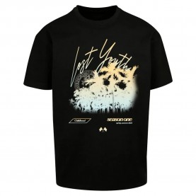 юношеска,тениска,мъжки,тениски,lost,youth,palm,short,sleeve,t,shirt,black