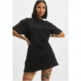 рокля,дамски,поли,и,рокли,dangerous,dngrs,invader,short,sleeve,dress,black,(black)