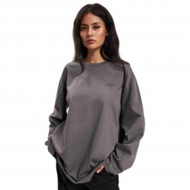 тениска,дамски,тениски,def,logo,long,sleeve,t,shirt,anthracite,washed,(grey)
