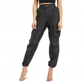 панталони,дамски,панталони,def,mary,cargo,pants,black,(black)