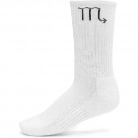 чорапи,мъжки,чорапи,def,zodiac,socks,white,black,scorpio,(white)