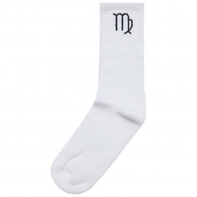 чорапи,мъжки,чорапи,def,zodiac,socks,white,black,virgo,(white)