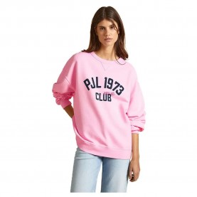 Блуза Pepe jeans Elgin sweatshirt - Pink (College Pink) блуза,мъжки,пуловери,дамски,пуловери,pepe,jeans,elgin,sweatshirt,pink,(college,pink)