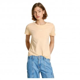 тениска,дамски,тениски,pepe,jeans,emily,short,sleeve,t,shirt,yellow,(cornish,yellow)