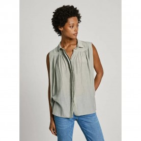 дамски,блузи,дамски,ризи,pepe,jeans,mina,shirt,green