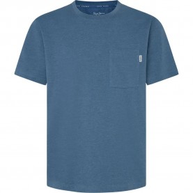 тениска,мъжки,тениски,pepe,jeans,pm509434,short,sleeve,t,shirt,blue,(sea,blue)