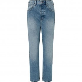 дамски,панталони,pepe,jeans,straight,fit,high,waist,jeans,blue