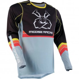 Блуза с дълъг ръкав Moose soft-goods Agroid long sleeve jersey - Black / Grey (Black / Gray) блуза,с,дълъг,ръкав,мъжки,тениски,дамски,тениски,moose,soft,goods,agroid,long,sleeve,jersey,black,grey,(black,gray)