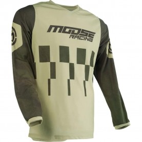 Блуза с дълъг ръкав Moose soft-goods Qualifier long sleeve jersey - Beige (Green / Tan) блуза,с,дълъг,ръкав,мъжки,тениски,дамски,тениски,moose,soft,goods,qualifier,long,sleeve,jersey,beige,(green,tan)