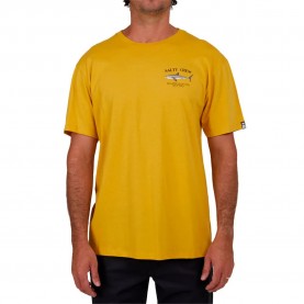тениска,мъжки,тениски,salty,crew,bruce,premium,short,sleeve,t,shirt,yellow,(mustard)