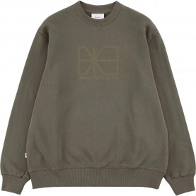 блуза,мъжки,пуловери,makia,flagline,sweatshirt,green,(dusty,olive)