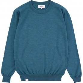блуза,мъжки,пуловери,makia,merino,sweater,blue