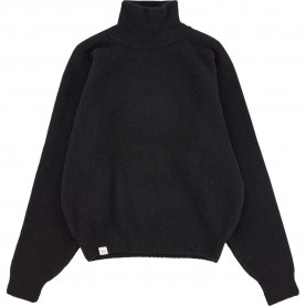 блуза,дамски,пуловери,дамски,плетени,дрехи,makia,sara,high,neck,sweater,black