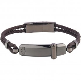бижутерия,police,peagb2211636,bracelet,brown