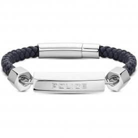 бижутерия,police,peagb2214924,bracelet,silver