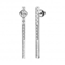 бижутерия,police,pejle2010522,earrings,silver,(grey)