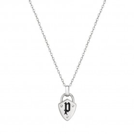 бижутерия,police,pejln2009922,necklace,silver,(grey)