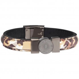 бижутерия,police,pj25556blu02s,bracelet,brown