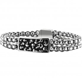 бижутерия,police,pj25698bss01l,bracelet,silver