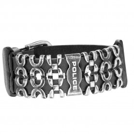 бижутерия,police,pj26145ble.03,bracelet,silver